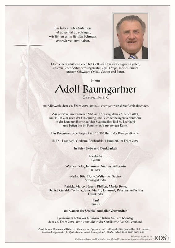 Adolf Baumgartner
